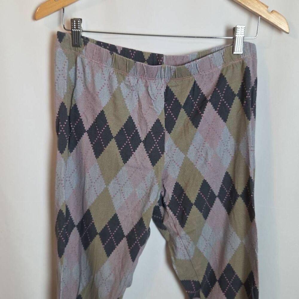 No Boundaries Purple/Gray  Plaid Leggings Pants‎ - Picture 2 of 7